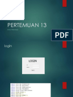 Pertemuan 13 Java