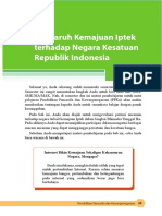 Pengaruh Kemajuan Iptek Terhadap Negara Kesatuan Republik Indonesia