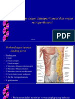 Peritoneum, Organ Intraperitoneal Dan Organ Retroperitoneal Eja