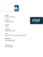 Tarea 1 Analisis de La Conducta