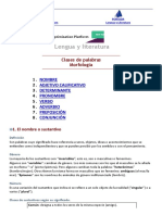 El Velero Digital - Morfología - Clases de Palabras