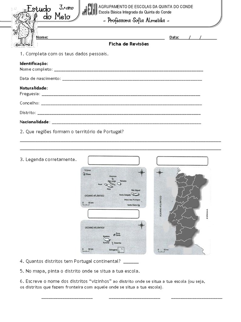 Estudo Do Meio 3 Ano Pdf