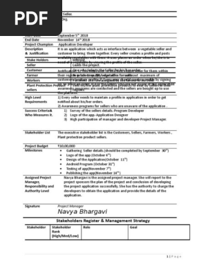 project charter