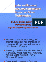 Computer and Internet Technology Development and Its Impact On Other Technologies