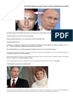 El Verdadero Putin Murió Hace Mucho Tiempo