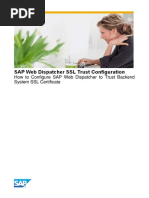 Web Dispatcher Ssl Trust Configuration