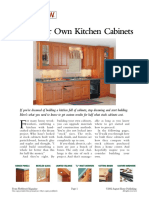 Woodsmith Magazine - Plans Now - Build Your Own Kitchen Cabinets