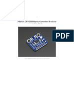 Adafruit Drv2605 Haptic Controller Breakout