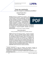 Zona em Construção Acesso e Mobilidade Da Recepção Na Ambiência Jornalística PDF