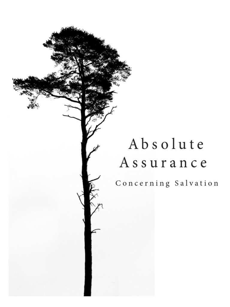 Absolute Assurance | PDF | Eternal Life (Christianity) | Assurance ...