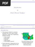 To Finite Element Analysis
