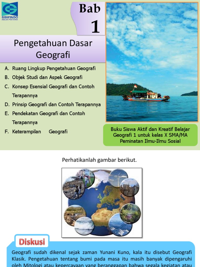 Bab 1 Geografi X Pptx