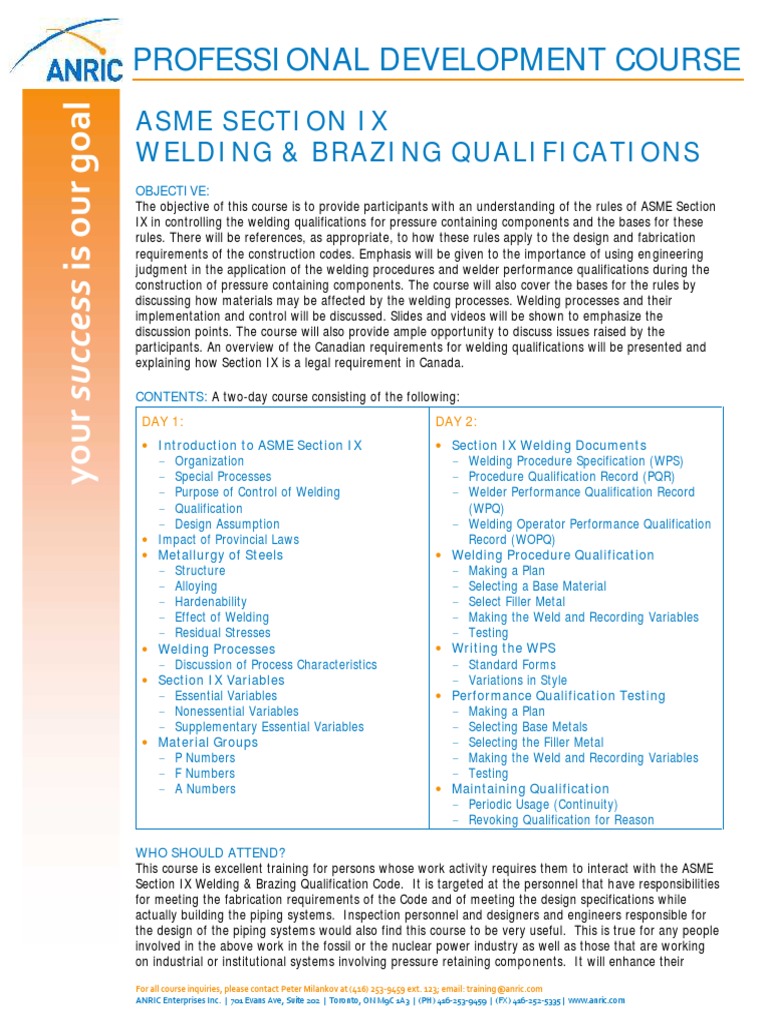 2017 A19 ASME Section IX Welding Brazing Qualifications PDF Welding Construction