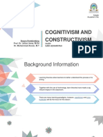 Slide PPT - Cognitivsm and Constructivism