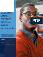 Dynamics 365 For Finance and Operations, Enterprise Edition (On-Premises) System Requirements