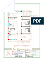 Ground Floor Plan: Onstruction