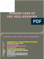 IV. Nursery