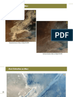 Detected Dust Layer On Mars On October 20, 2014