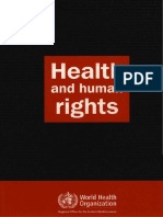 Health and Human rights