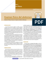 Examen Fisico Del Abdomen Argente