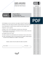 Vunesp 2011 Tj Sp Escrevente Tecnico Judiciario Prova