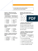 Les Determinants