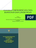 Pedoman Umum Rencana Tata Bangunan Dan Lingkungan