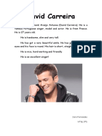 David Carreira: Sara Fernandes Nº18, 5ºD