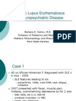 Systemic Lupus Erythematosus and Neuropsychiatric Disease