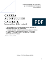 Cartea Auditului de Calitate - EVIZUIRE