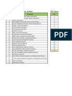 Mobily Documents: EPC Document List (15 Types, 20 Files) RAN Document List (17 Types, 26 Files)