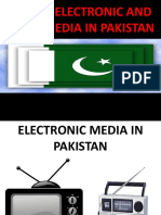 Rise of Electronic and Print Media in Pakistan