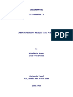 User Manual DASP Version 2.3: DASP: Distributive Analysis Stata Package