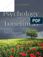 Psychology of Loneliness New Research