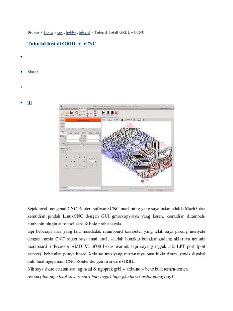 CNC Router Setup Guide | PDF