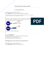 Cara membuka pdf terkunci tanpa software