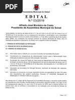Ordem de Trabalhos e documentação - 1ª Sessão Extraordinária 2019 (24/01/2019) - Assembleia Municipal do Seixal