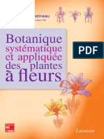 Botanique Systematique Et Appliquee Des Plantes A Fleurs Sommaire