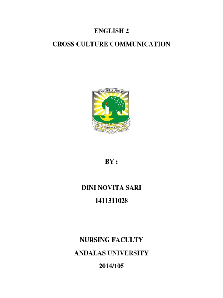 English 2 Cross Culture Communication | PDF
