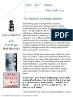 The Instructor 17 - The Positional Exchange Sacrifice - Dvor.pdf