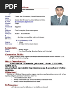 Personal Informations:: Ammar Yasser Mohammed