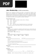 Download Tacoma Art Place Membership Form by Tacoma Art Place SN397803 doc pdf