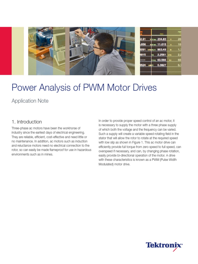 Power Analysis of PWM Motor Drives PDF | PDF | Power Inverter | Rectifier