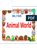 D1AM - تعلم أسماء الحيوانات بالإنجليزية PDF