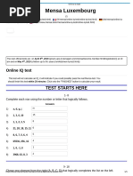 Online IQ Test PDF