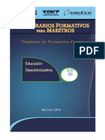 Cuaderno G-01-ED Educación Descolonizadora PDF