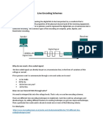 Line Encoding Schemes: Why Do We Need A Line Coded Signal