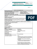 Planificación de Clase Semanal 1matricería III