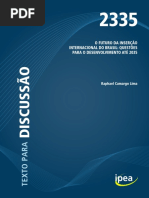 O Futuro Da Inserção Internacional Do Brasil 