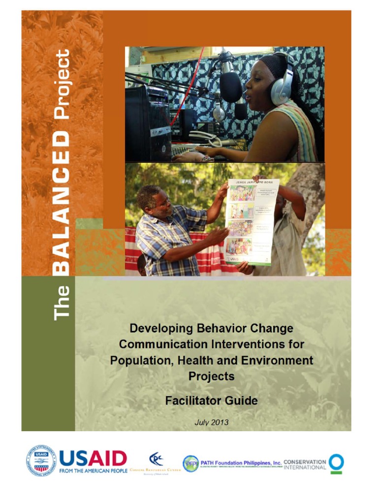 Behavior Change Communication Guide | PDF | Community | Behavior